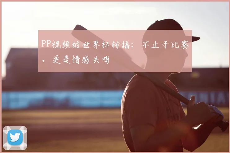 PP视频的世界杯转播:不止于比赛,更是情感共鸣